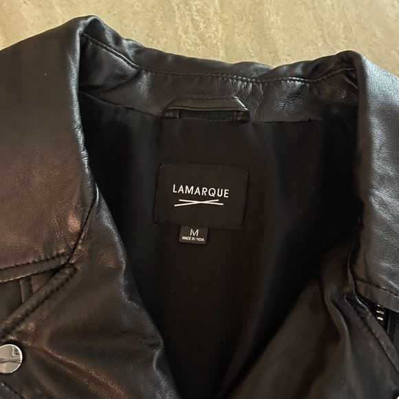 Lamarque Terri Leather Jacket - Picture 2 of 5